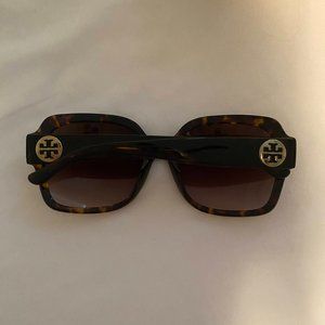 Tory Burch TY7140 Sunglasses Reva Tortoise Brown
